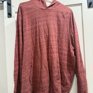 Hawker Rye Men's Red Heathered Hoodie